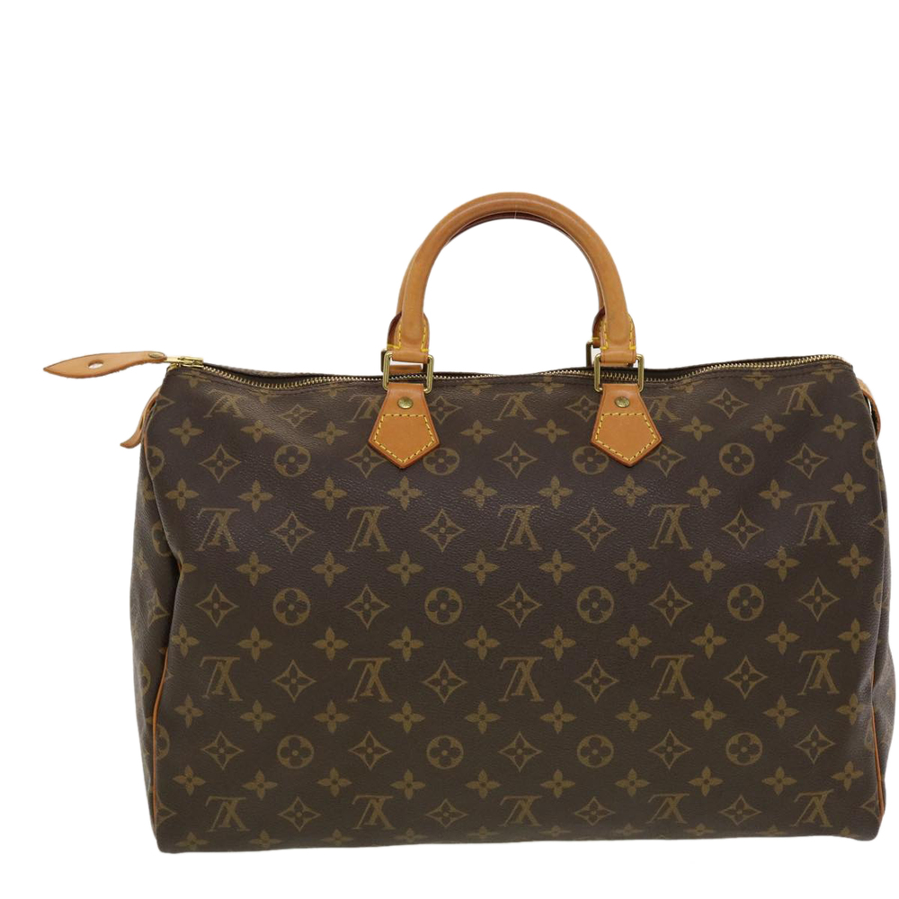 LOUIS VUITTON Monogram Speedy 40 Hand Bag M41522 LV Auth 40871 - Picture 2 of 16